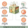 Laavir Houten Activiteitenkubus Baby Mintgroen - Educatief Productafbeelding-voorbeeld 9
