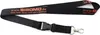 Bisomo Schlüsselband, Lanyard - Schwarz, Orange mit Clip Produktbild-Vorschau 1