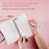 int!rend 26 Schriften Schablonen Set, Buchstaben und Produktbild-Vorschau 3