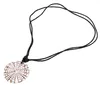Ethno Kette, Surferkette mit Muscheleinlage, Boho Kette - Produktbild-Vorschau 1