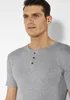H.I.S. T-Shirt grau-meliert Größe XL Produktbild-Vorschau 7