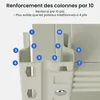 FLEXISPOT Établi en acier, table de travail avec parois Voir les images du produit 9
