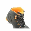 Close-up of a black and orange work boot. Produktbild-Vorschau