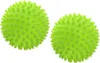 Two green spiky balls on a white background. Podgląd zdjęcia produktu