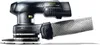 A Festool Akku-Deltaschleifer DTSC 400-Basic-ERGO sander is shown against a white background. Voir les images du produit