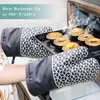 Ofenhandschuhe Hitzebeständig 300°C, Silikon Anti-Rutsch Produktbild-Vorschau 2
