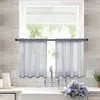2er Set Bistrogardine Transparent Scheibengardine Produktbild-Vorschau 5