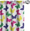 ABAKUHAUS Modern Vorhänge, Gardinen, Regenbogen-bunte Produktbild-Vorschau 1