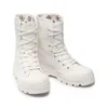 Guess Damen Stiefeletten FL5HRO LEA12 CREAM Farbe: Beige Produktbild-Vorschau 3