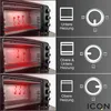 ICQN Kompakter Minibackofen 15 Liter, 1200W, 60 min-Timer, Produktbild-Vorschau 4