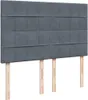 Ottoman-Bett mit Matratzen & LEDs Dunkelgrau 140x200 cm Produktbild-Vorschau 11