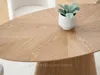 Oválný jídelní stůl 160x90 cm ELIAM - dub Náhled obrázku produktu 6