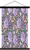 MuchoWow® Textilposter Blumen - Flieder - Rosen 120x180 cm Produktbild-Vorschau 1