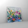 Bilder auf glas - Einteilig - Blumen die Farben pastos - Produktbild-Vorschau 4