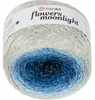 Garn „Flowers Moonlight“ – 260 g, 1000 m – Grau, Blau Produktbild-Vorschau 1