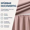 Kräuselband-Vorhang 140x145cm #9009 altrosa Produktbild-Vorschau 3