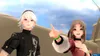 Two anime-style characters are shown in a 3D rendered environment. Produktbild-Vorschau