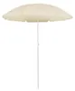vidaXL Sonnenschirm mit Stahlmast Sandfarbe 180 cm Produktbild-Vorschau 5