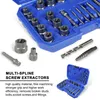 26tlg 3/8" Cr-Mo Turbonüsse ,Spezial Steckschlüssel Einsatz Produktbild-Vorschau 8