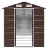 VidaXL Casetta da giardino 191x555x198 cm in acciaio Anteprima dell’immagine prodotto 4