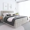 Bett, Boxspringbett MEGII mit Bonnel-Matraze, Produktbild-Vorschau 1