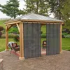Outdoorvorhänge Wasserdicht Transparent Vorhang mit Produktbild-Vorschau 6