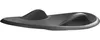 A dark gray, oval-shaped object with raised sections, presented in a studio setting against a white background. Produktbild-Vorschau