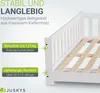Juskys Kinderbett Naya 140x200 cm mit Rausfallschutz & Produktbild-Vorschau 3