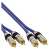 InLine® 89705P Cavo Cinch AUDIO, PREMIUM, spina e, 2x spina Anteprima dell’immagine prodotto 2