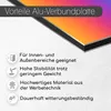 Aluverbundplatte schwarz I 20 x 30 cm I 3 mm stark I Produktbild-Vorschau 6