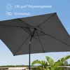 SVITA Sonnenschirm Set mit Schirmständer 3x2m Balkonschirm Produktbild-Vorschau 5