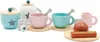 Set da tè in legno Montessori Baby Mix per bambini Anteprima dell’immagine prodotto 4