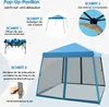 COSTWAY 3x3 m Pop Up pavilon s moskytiérou a pytli na Náhled obrázku produktu 5