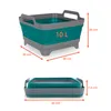 Camping Spülschüssel 30 x 30 cm faltbar - 10 L - Silikon Produktbild-Vorschau 2