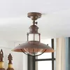 Lindby Deckenleuchte Louisanne, braun, Metall, Ø 35cm Produktbild-Vorschau 10