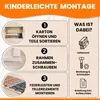 Coemo Tellerlattenrost CubiFlex 120 x 200 cm 7-Zonen starr Produktbild-Vorschau 4