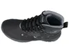 A top-down view of a black and gray work boot. Produktbild-Vorschau