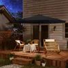 UISEBRT 3.5m Parasol pendulaire Parasol de marché, gris Voir les images du produit 8