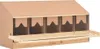vidaXL Nid de 5 pondeuses 117x33x54 cm pin massif Voir les images du produit 9