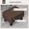 HOMCOM : Repose-pied, tabouret, ottoman rectangulaire, Voir les images du produit 4