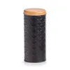 Zeller Dose "Scandi", Metall, schwarz, 680 ml, Ø7,5 x 18 cm Produktbild-Vorschau 1