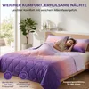 Sleep Comfy Sommerbettdecke 240x220 cm Grün mit Kissenbezug Produktbild-Vorschau 9
