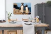 MuchoWow® Poster Zwei Pinguine kuscheln auf einem Felsen Produktbild-Vorschau 3