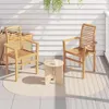 vidaXL Teppich ZIZUR Creme 200 x 140 cm Polypropylen Produktbild-Vorschau 2