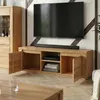 TV Lowboard 140 cm Kernbuche Massivholz-Front Fernsehtisch Produktbild-Vorschau 6