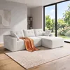 GLP Modulares Ecksofa 256 cm aus Cord, 4-Sitzer mit Produktbild-Vorschau 2