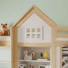 Lit mezzanine pour enfant avec espace de rangement, tiroirs Voir les images du produit 9