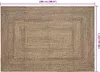 Tappeto zona vidaXL, naturale e nero, 160 x 230 cm, in juta Anteprima dell’immagine prodotto 6