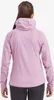 Damen Hardshelljacke "WOMEN"S MINIMUS LITE JACKET" von Montane in zartem Rosa; von hinten betrachtet; mit Kapuze. Produktbild-Vorschau