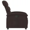 vidaXL Relaxsessel Dunkelbraun Stoff Produktbild-Vorschau 4